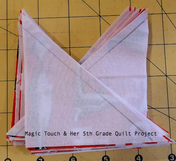 Magic Touch & Her 5th Grade Quilt Project, Schwenksville Elementary 2014